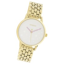 Oozoo Damen Armbanduhr Timepieces C11027 Analog Edelstahl gold UOC11027