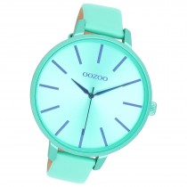Oozoo Damen Armbanduhr Timepieces Analog Leder grün UOC11161