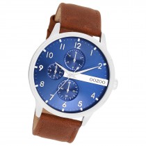 Oozoo Herren Armbanduhr Timepieces Analog Metall braun UOC11306