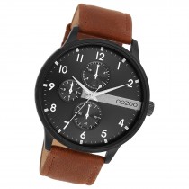 Oozoo Herren Armbanduhr Timepieces Analog Metall braun UOC11307