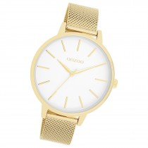Oozoo Damen Armbanduhr Timepieces Analog Metall gold UOC11363
