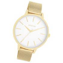 Oozoo Damen Armbanduhr Timepieces Analog Metall gold UOC11363