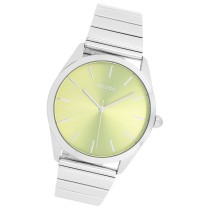 Oozoo Unisex Armbanduhr Timepieces Analog Metallband silber UOC11515