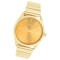 Oozoo Unisex Armbanduhr Timepieces Analog Metallband gold UOC11517