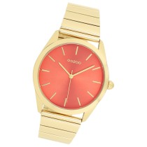 Oozoo Unisex Armbanduhr Timepieces Analog Metallband gold UOC11518