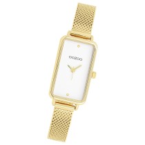 Oozoo Damen Armbanduhr Timepieces Analog Metallband gold UOC11533