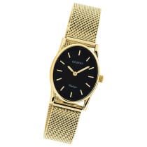 Oozoo Damen Armbanduhr Vintage Series Analog Metall Mesh gold UOC20259