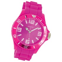 Oozoo Unisex Armbanduhr Vintage Series Analog Silikon pink UOC4177A