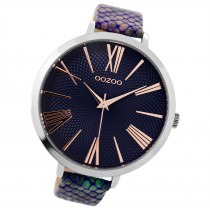 Oozoo Damen Armbanduhr Timepieces Analog Metall blau UOC9215A