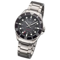 Regent Herrenuhr Titan-Armbanduhr Analog Metallarmband URBA857