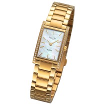 Regent Damenuhr Edelstahl-Armbanduhr Analog Metallarmband URBA867