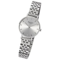 Regent Damenuhr Edelstahl-Armbanduhr Analog Metallarmband URBA872