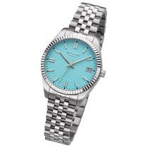 Regent Damenuhr Edelstahl-Armbanduhr Analog Metallarmband URBA879