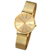 Regent Damenuhr Edelstahl-Armbanduhr Analog Mesh Metallarmband URBA897