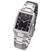 Regent Herren Armbanduhr Analog Metallarmband silber URF1292