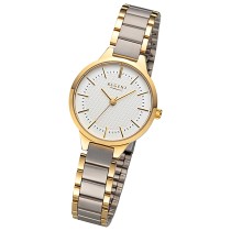 Regent Damen Armbanduhr Analog Metallarmband gold silber URF1503