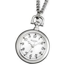 Regent Herren Taschenuhr Analog Gehäuse silber URP766