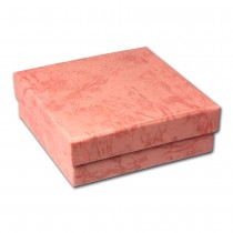 SD Geschenk-Verpackung rosa Schmuckschachtel 90x90x30mm Etui VE3093A