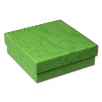 SD Geschenk-Verpackung grün Schmuckschachtel 90x90x30mm Etui VE3093G