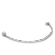 Armäleon Damen-Armband Designkette Kugelkette 925er ohne Verschluss ARD003J