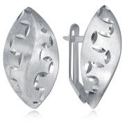 Balia Ohrstecker für Damen diamantiert aus 925er Sterling Silber BAO0087SM