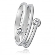 Balia Damen Ring aus 925 Silber mit Zirkonia Gr.58 BAR001W58