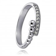 Balia Damen Ring aus 925 Silber mit Zirkonia Gr.60 BAR004W60