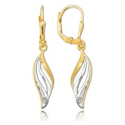 Balia Damen Ohrhänger aus 333 Gelbgold mit Zirkonia BGO0049GT