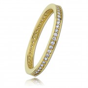 Balia Damen Ring aus 333 Gelbgold mit Zirkonia Gr.58 BGR012G58