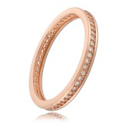 Balia Damen Ring Zirkonia einreihig Rosegold Gr.54 BGR025R54