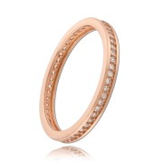 Balia Damen Ring Zirkonia einreihig Rosegold Gr.56 BGR025R56