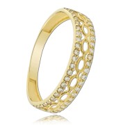 Balia Damen Ring aus 333 Gelbgold mit Zirkonia Gr.56 BGR050G56