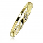 Balia Damen Ring aus 333 Gelbgold mit Zirkonia Gr.54 BGR060G54