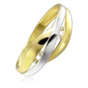 Balia Damen Ring aus 333 Gelbgold mit Zirkonia Gr.54 BGR063T54