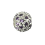 Carlo Biagi Zirkonia Bead Ball European Beads BBSCZP01PR