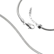 Carlo Biagi 21cm Karabiner Bead Armband Silber mit Extra Clip 925 BRLEX21