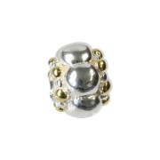 Carlo Biagi Bead Ring Silber Bicol European Beads BTT21