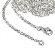 SilberDream Sterling Silber Charm Kette Halskette 40cm FC00294-1