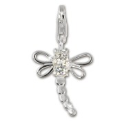 SilberDream 925 Charm Libelle Armband Anhänger FC1010