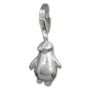 SilberDream 925 Charm Pinguin Armband Anhänger FC1027