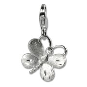 SilberDream Silber Charm Schmetterling Armband Anhänger FC503