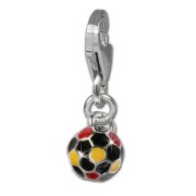 SilberDream 925 Silber Charm Fußball Armband Anhänger FC706