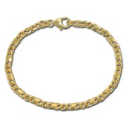 GoldDream Armband Dollar-Kette 333 Gelbgold Damen 19cm GDA0429Y