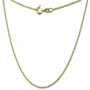 GoldDream Damen Colliers Halskette 34cm Gelbgold 8 Karat GDKB00134Y