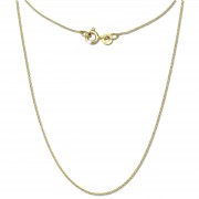GoldDream Damen Colliers Halskette 42cm Gelbgold 8 Karat GDKB00542Y
