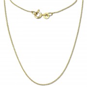 GoldDream Damen Colliers Halskette 50cm Gelbgold 8 Karat GDKB00550Y