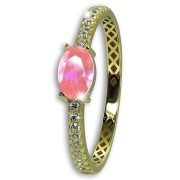 GoldDream Gold Ring Beauty Gr.54 Zirkonia weiß 333er Gelbgold GDR545Y54