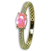 GoldDream Gold Ring Beauty Gr.56 Zirkonia weiß 333er Gelbgold GDR545Y56
