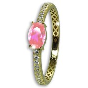GoldDream Gold Ring Beauty Gr.60 Zirkonia weiß 333er Gelbgold GDR545Y60