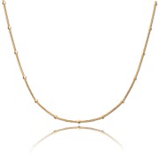 Balia Halskette plain Karabinerverschluss Balia Halsketten JBEK103V